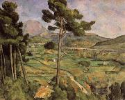 Paul Cezanne, Mont Sainte Victoire seen from Bellevue